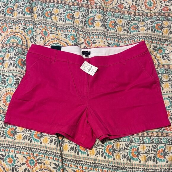 J. Crew Pants - J. Crew hot pink shorts